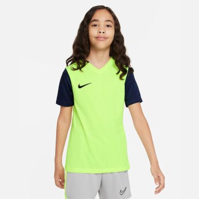 Camisola Nike Tiempo Premier II Amarelo Fluorescente para criança