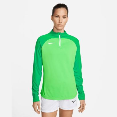 haut 1 4 zip nike academy pro vert pour femme dh9246 329