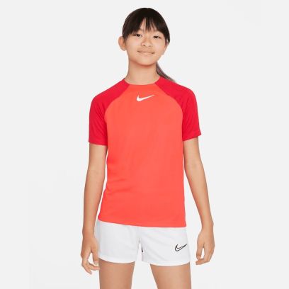 Camiseta Nike Academy Pro Rojo Carmesí para niño