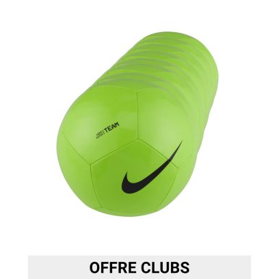 Lot de ballons Nike Pitch Team Vert