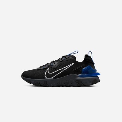 chaussures nike react vision noir bleu pour homme dv6491 001