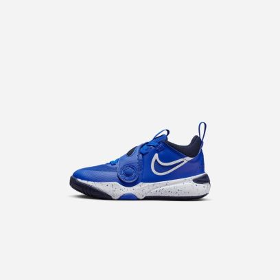 chaussures nike team hustle bleu enfant dv8994 400