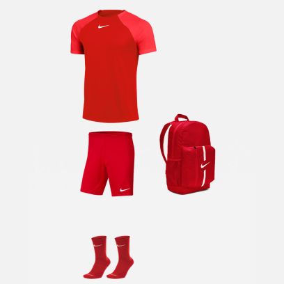 Ensemble Nike enfant Pack 3 pièces Maillot Academy Pro Short Park III Chaussettes Squad Sac à dos Academy Team DH9279 BV6865 SK0030 DA2571