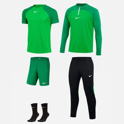 Ensemble Nike enfant Pack 5 pièces Maillot Academy Pro Short Park III Chaussettes basses Squad Haut 1/4 zip Academy Pro Pantalon de survêtement Academy Pro DH9279 BV6865 SK0030 DH9280 DH9240