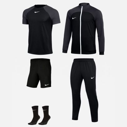 Ensemble Nike enfant Pack 5 pièces Maillot Academy Pro Short Park III Chaussettes basses Squad Veste Academy Pro Pantalon de survêtement Academy Pro DH9279 BV6865 SK0030 DH9283 DH9240