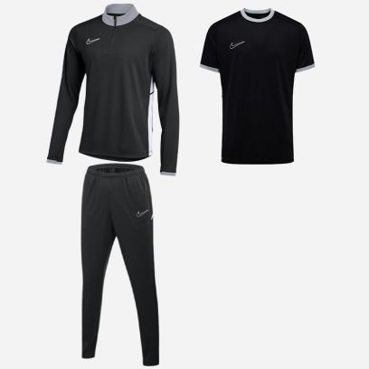 Pack Nike Academy 25 (3 pièces) | Maillot + Haut 1/4 zip + Pantalon de survêtement |