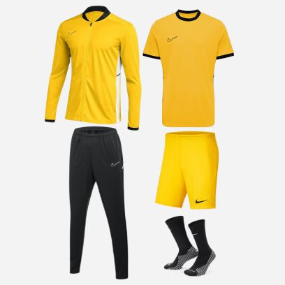 Conjunto Nike Academy 25 para Niño. Chándal + Camiseta + Pantalón corto + Calcetines (5 productos)