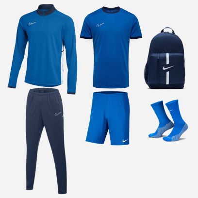 Produkt+Set Nike Academy 25 für Kind. Trainingsanzug + Trikot + Short + Socken + Tasche (6 artikel)