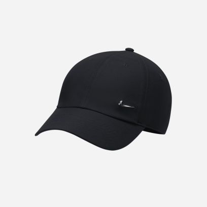 casquette nike dri fit club metal noir swoosh fb5372 010