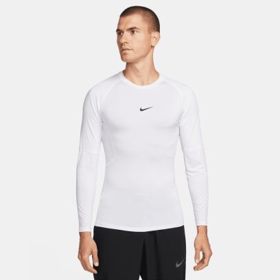 haut de training nike pro blanc pour homme fb7919 100