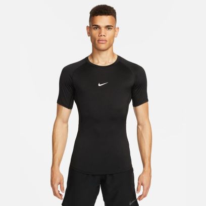 haut de fitness nike pro dri fit tight noir homme fb7932 010