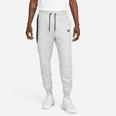 bas jogging nike tech fleece gris pour homme fb8002 063