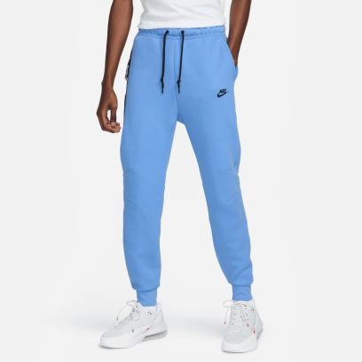 bas jogging nike tech fleece slim fit bleu homme fb8002 450