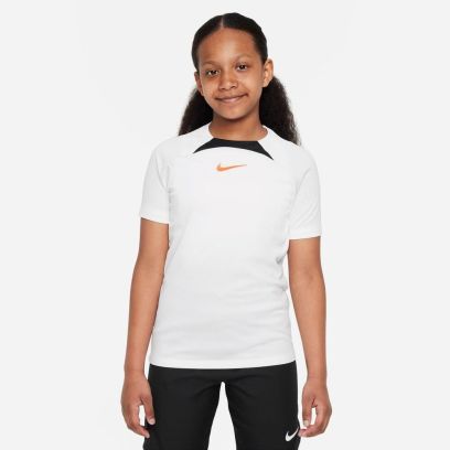 maillot nike drifit academy blanc pour enfant fd3138 100