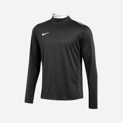 sweat 1 4 zip nike dri fit noir homme fd7667 010 unaf