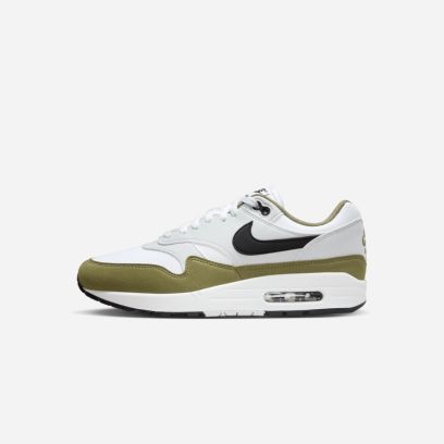 chaussures nike air max 1 blanc et vert pour homme fd9082 102