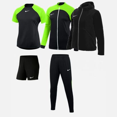 Ensemble Nike femme Pack 5 pièces Maillot Academy Pro Short Park III Veste Academy Pro Pantalon de survêtement Academy Pro Veste doublée Team Fall DH9242 BV6860 DH9250 DH9273 DC8039