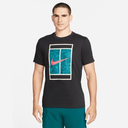 t shirt nikecourt dri fit noir homme fj1502 010