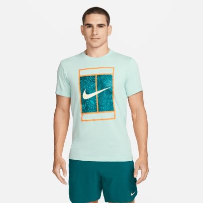 t shirt nikecourt dri fit vert homme fj1502 346