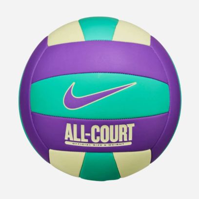 ballon de volley nike all court violet vert fn0427 506