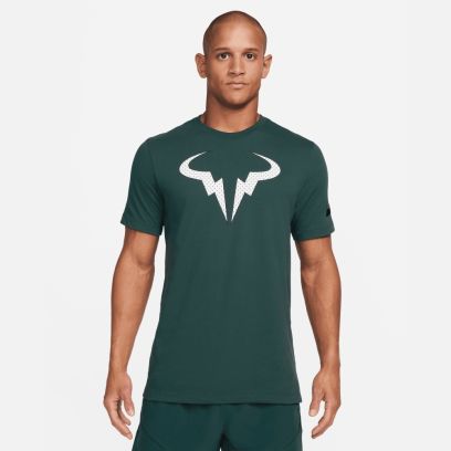 t shirt nikecourt dri fit rafa vert pour homme fn0789 328