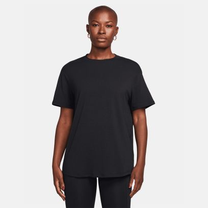 t shirt nike one relaxed dri fit noir femme fn2814 010