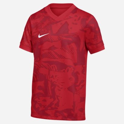 maillot nike precision vii rouge pour enfant fz9336 657