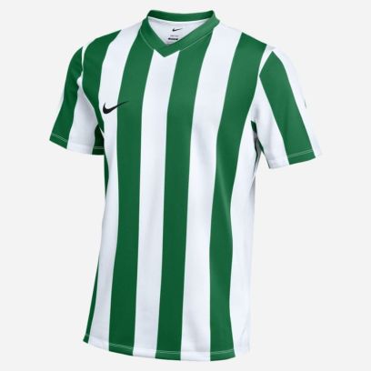 maillot nike striped division v blanc vert homme fz9337 103