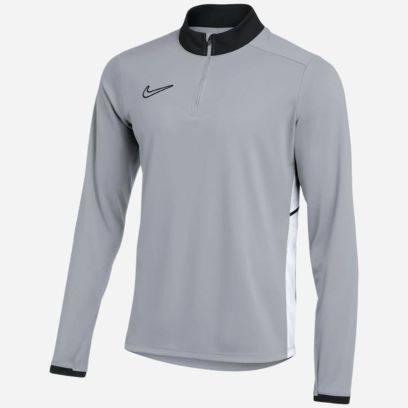 haut d entrainement zip nike academy 25 gris homme fz9767