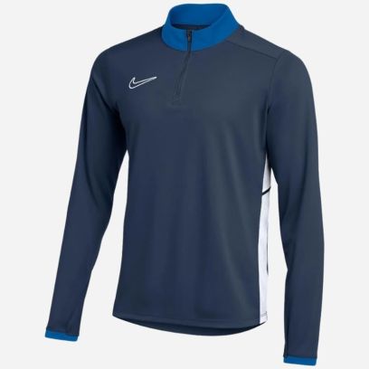 haut d entrainement zip nike academy 25 marine homme fz9767