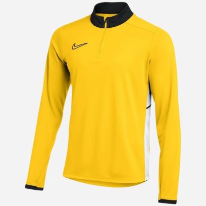 haut d entrainement zip nike academy 25 jaune homme fz9767