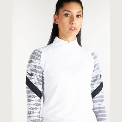 Haut d'entraînement ¼ zip Nike Strike 21 pour Femme CW6875