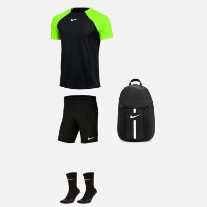 Ensemble Nike homm Pack 4 pièces Maillot Academy Pro  Short Park III  Paire de chaussettes Squad  Sac à dos Team Academy DH9225 BV6855 SK0030 D2647