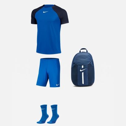 Set producten Nike Academy Pro voor Mannen. Shirt + Korte broek + Sokken + Tas (4 artikelen)