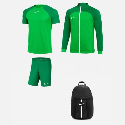 Ensemble Nike homme Pack 4 pièces Maillot Academy Pro Short Park III Veste de survetement Academy Pro II Sac à dos Academy Team DH9225 BV6855 SX5728 DH9234 DC2647