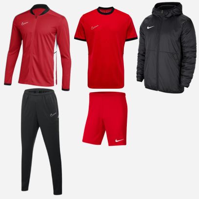 Product set Nike Academy 25 for Men. Track suit + Jersey + Shorts + Parka (5 items)