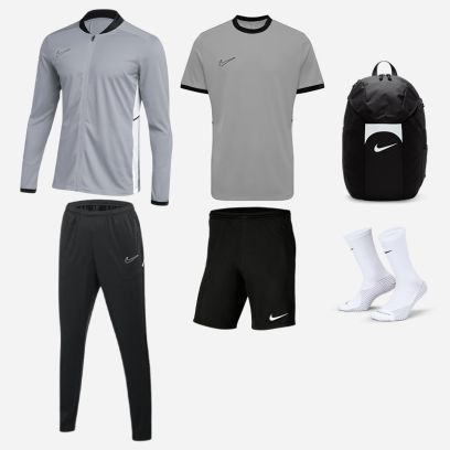 Set di prodotti Nike Academy 25 per Uomo. Tuta + Maglia + Short + Calze + Zaino (6 prodotti)