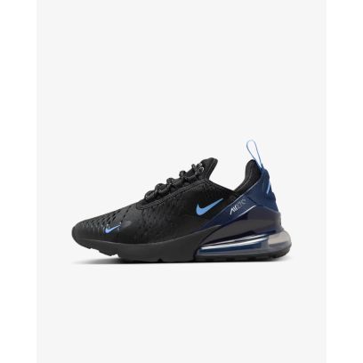 chaussures nike air max 270 noir bleu marine enfant hq3811 001