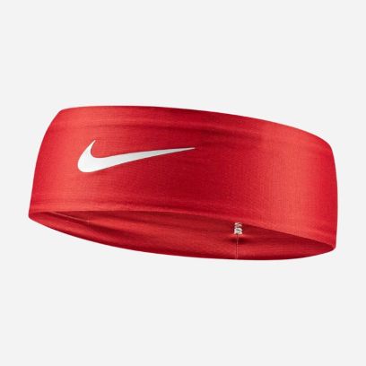 bandeau nike dri fit fury classic rouge ib0351 681