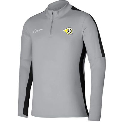 Haut d'entrainement 1/4 Zip JSO Givors Gris pour enfant