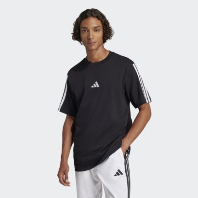 t shirt jersey 3 bandes essentials adidas homme juo92 jw1949