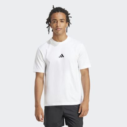 t shirt jersey petit logo essentials adidas homme jf1092