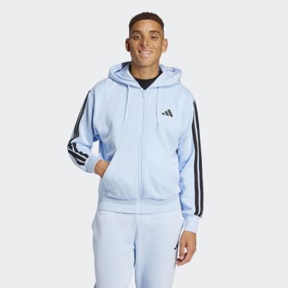 veste a capuche 3 bandes essentials adidas homme jd1862