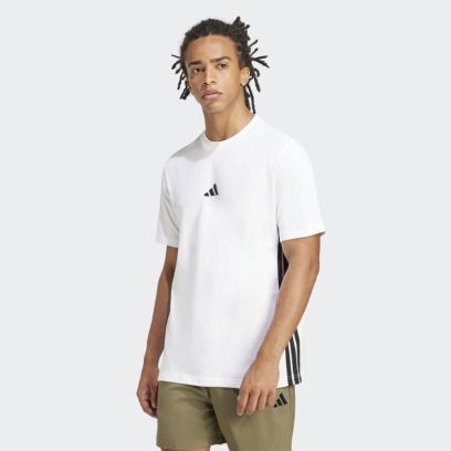 t shirt jersey 3 bandes essentials adidas homme ktf02 je6388