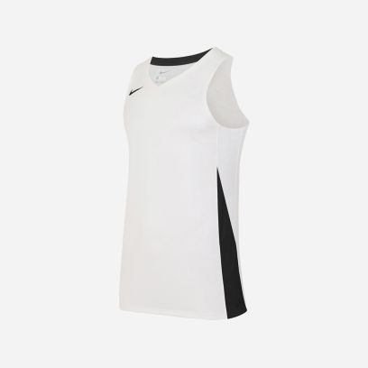 Maglia da basket Nike Team Bianco e Nero per uomo