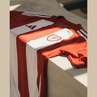 Maillot de match domicile as cannes 2024-2025 adidas enfant