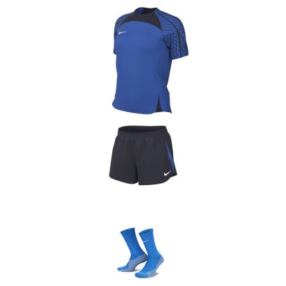 Ensemble Nike femme Pack 3 pièces Maillot Strike 23 Short Strike 23 Chaussettes Strike Crew DR2278 DR2322 DH6620