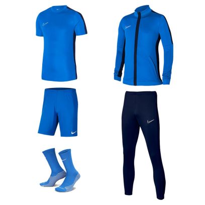 Conjunto Nike Academy 23 para Hombre. Chándal + Camiseta + Pantalón corto + Calcetines (5 productos)