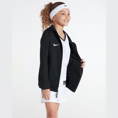 sweat a capuche de basket nike team noir pour enfant nt0206 010