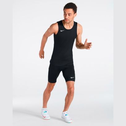 Debardeur de running Nike stock muscle noir pour homme NT0306-010